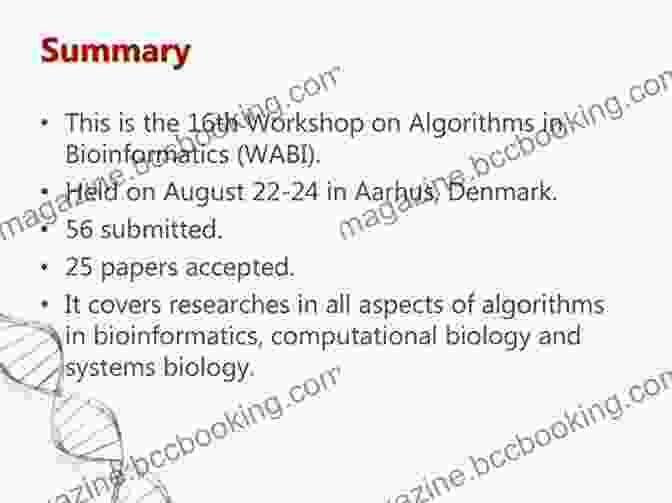 16th International Workshop Wabi 2024 Aarhus Denmark August 22 24 2024 Algorithms In Bioinformatics: 16th International Workshop WABI 2024 Aarhus Denmark August 22 24 2024 Proceedings (Lecture Notes In Computer Science 9838)
