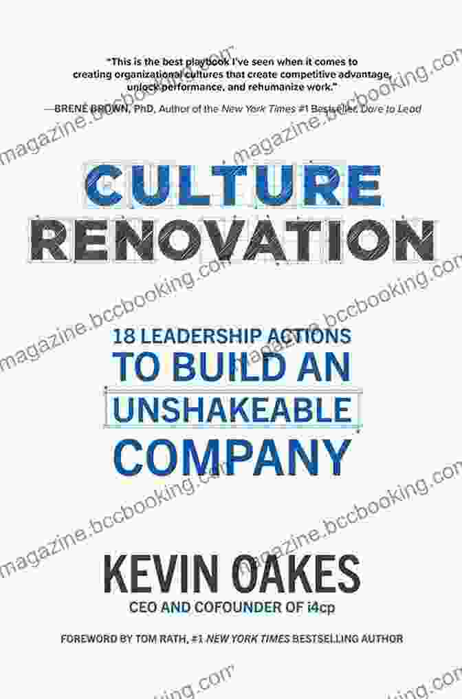 18 Leadership Actions To Build An Unshakeable Company Book Cover Culture Renovation: 18 Leadership Actions To Build An Unshakeable Company