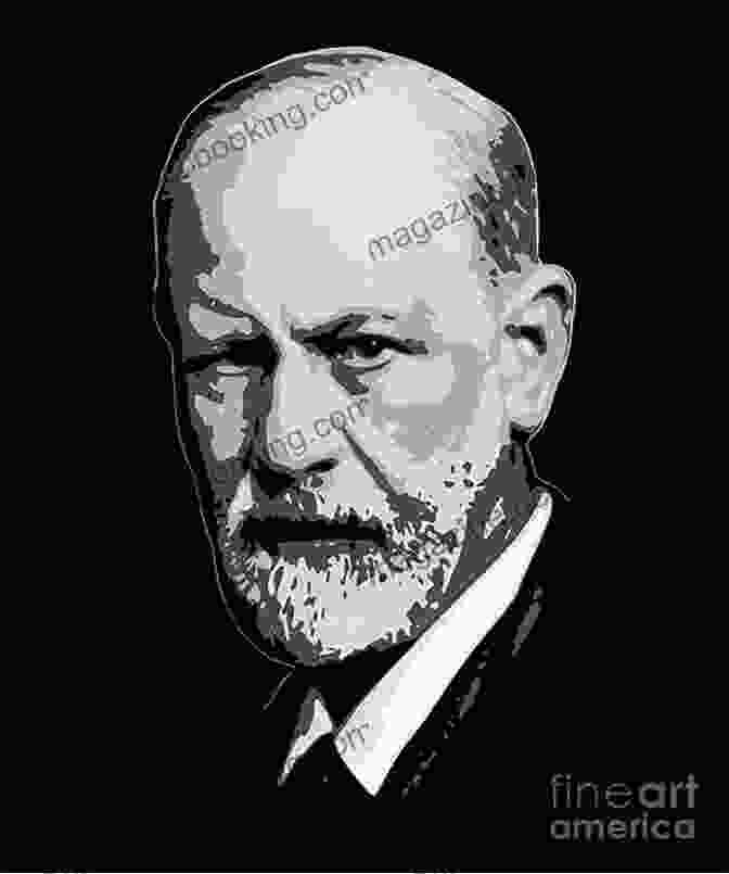 A Black And White Portrait Of Sigmund Freud, A Distinguished Looking Man With A Piercing Gaze Sigmund Freud (Giants Of Science)