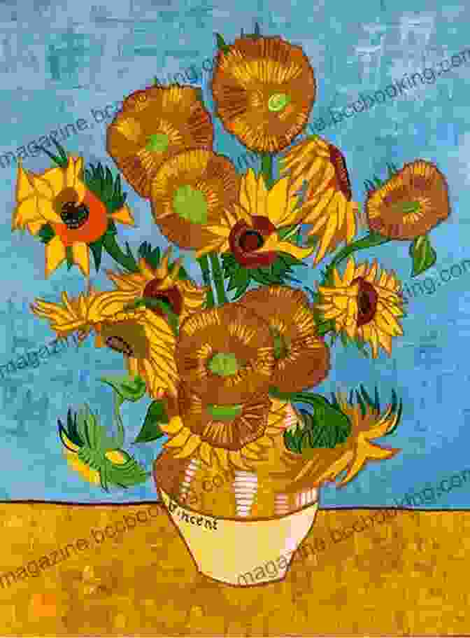 A Cheerful Ladybug Resting On A Golden Sunflower In Van Gogh's 'Sunflowers' Vincent Theo And The Fox: A Mischievous Adventure Through The Paintings Of Vincent Van Gogh