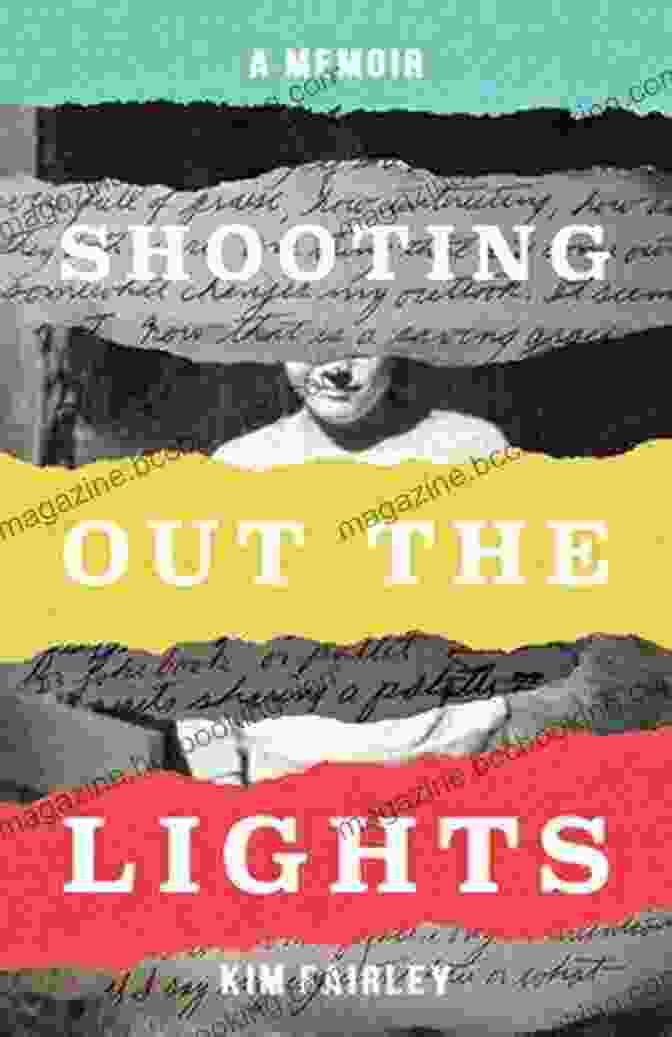 A Close Up Of The Memoir 'Shooting Out The Lights' By Matthew Corr Featuring A Faded Photograph Of A Young Boy Holding A Shotgun. Shooting Out The Lights: A Memoir