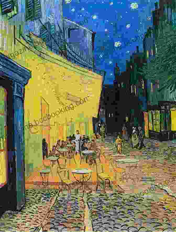 A Curious Cat Weaving Through The Crowd In Van Gogh's 'Café Terrace At Night' Vincent Theo And The Fox: A Mischievous Adventure Through The Paintings Of Vincent Van Gogh