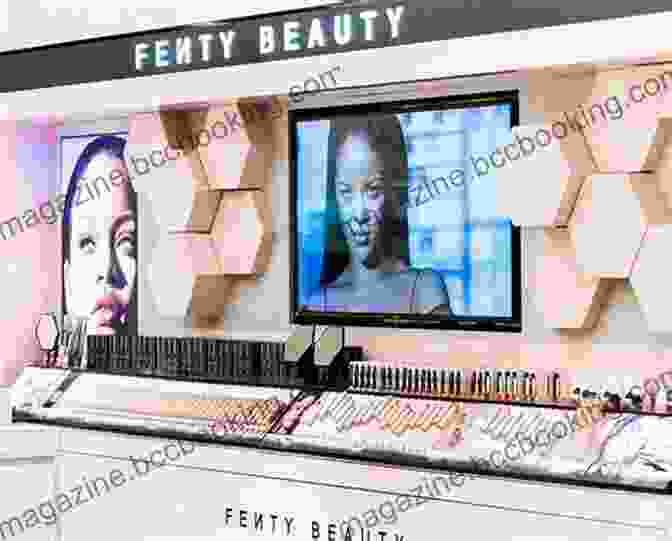 A Display Of Fenty Beauty's Innovative Cosmetics, Including Magnetic Eyeshadows And Refillable Packaging. I M Not Really A Waitress: How One Woman Took Over The Beauty Industry One Color At A Time