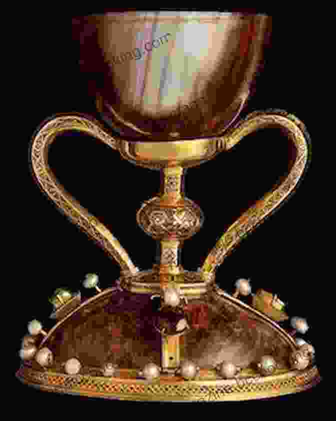 A Golden Holy Grail, Adorned With Precious Jewels, Emits A Soft, Ethereal Glow Relics Of Camelot (The Legendary 3)