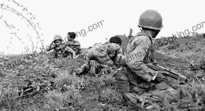 A Historic Image Depicting The Battle Of Ia Drang, With American And South Vietnamese Soldiers Engaged In Intense Combat Against North Vietnamese Forces. The Tet Offensive: Crucial Battles Of The Vietnam War (Major Battles In US History (Set Of 8))