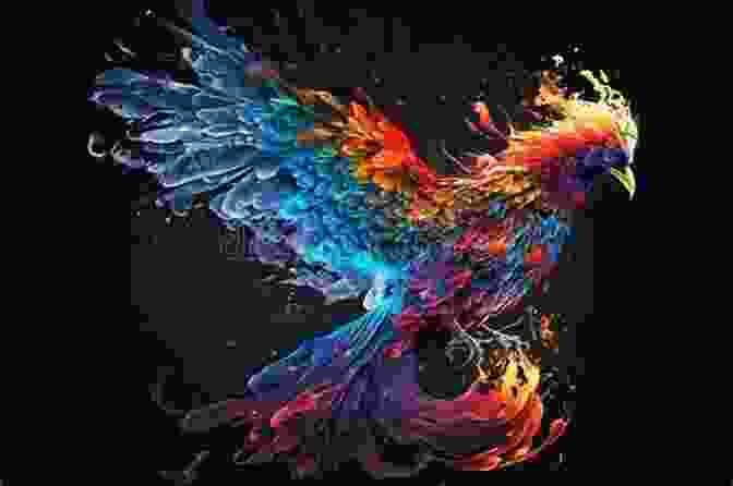 A Majestic Phoenix, Its Feathers Glowing In Vibrant Hues David And The Phoenix: Illustrated Edition