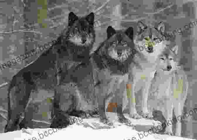 A Pack Of Wolves Standing In A Dark Forest Sinner (Shiver) (The Wolves Of Mercy Falls 4)