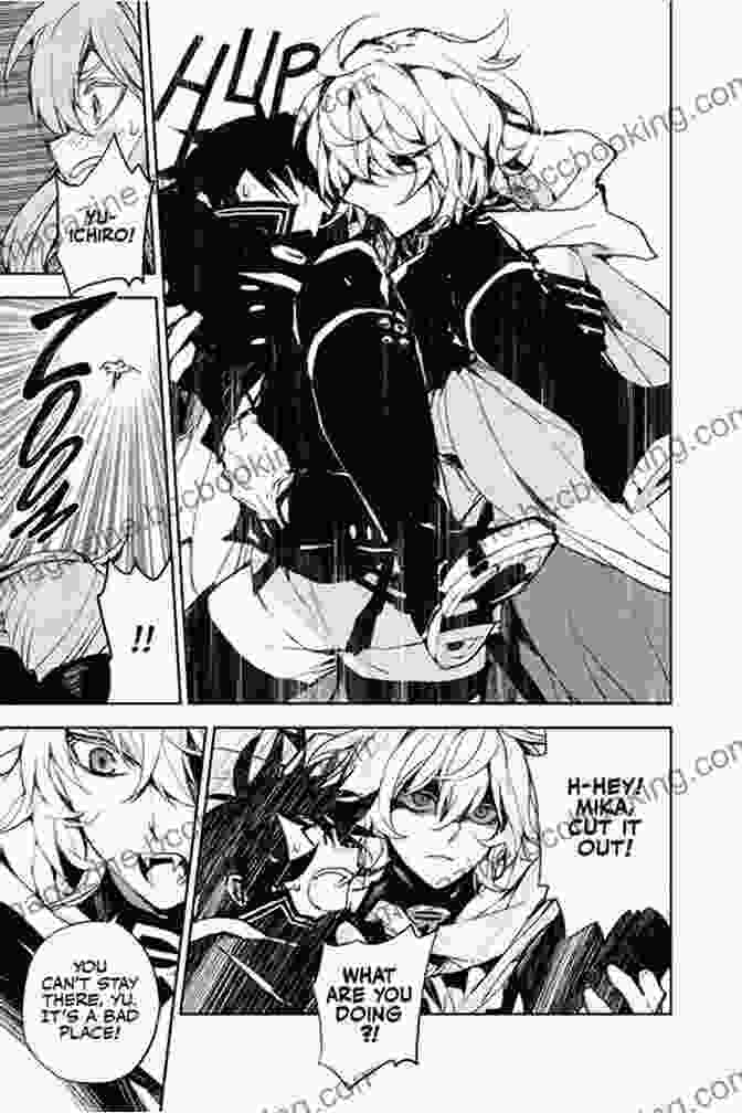 A Poignant Scene From Seraph Of The End Vol 13, Capturing The Depth Of Emotions And The Emotional Turmoil Experienced By The Characters. Seraph Of The End Vol 13: Vampire Reign