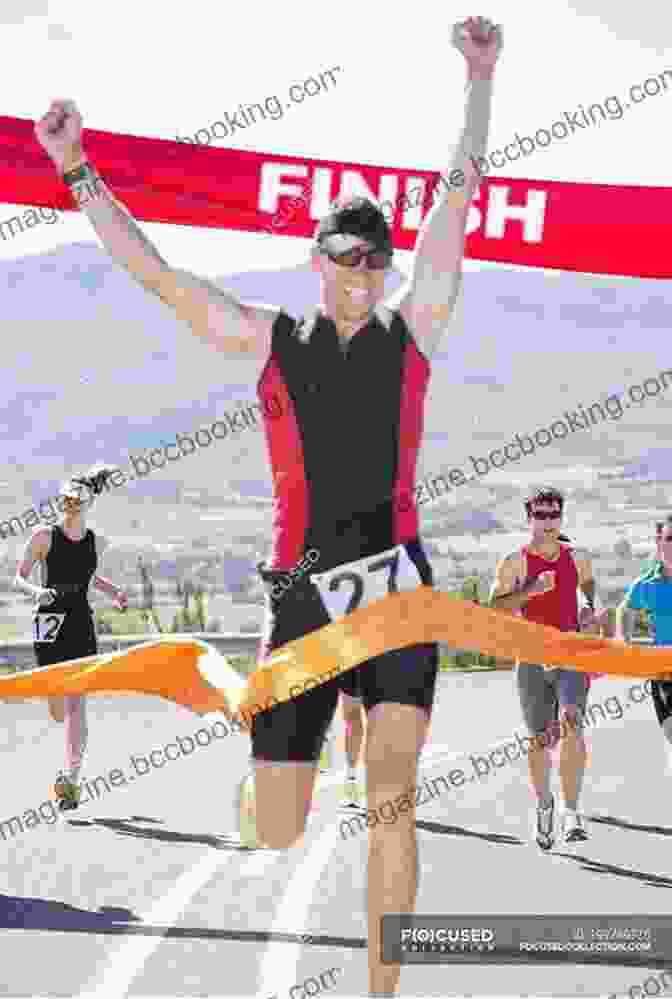 A Runner Crossing The Finish Line With A Smile Smart Marathon Training: Run Your Best Without Running Yourself Ragged