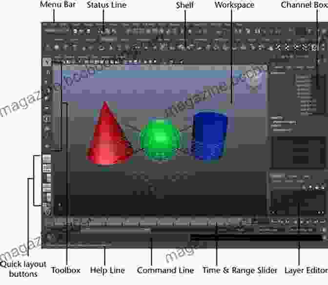 A Screenshot Of The Maya Interface Finish Your Film Tips And Tricks For Making An Animated Short In Maya
