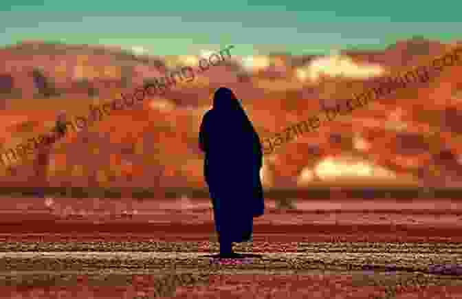 A Woman Stands Alone In The Vast Indian Desert, Her Face Turned Towards The Sun Desert Places: A Woman S Odyssey With The Wanderers Of The Indian Desert
