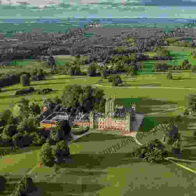 Aerial View Of Highclere Castle Lady Almina And The Real Downton Abbey: The Lost Legacy Of Highclere Castle