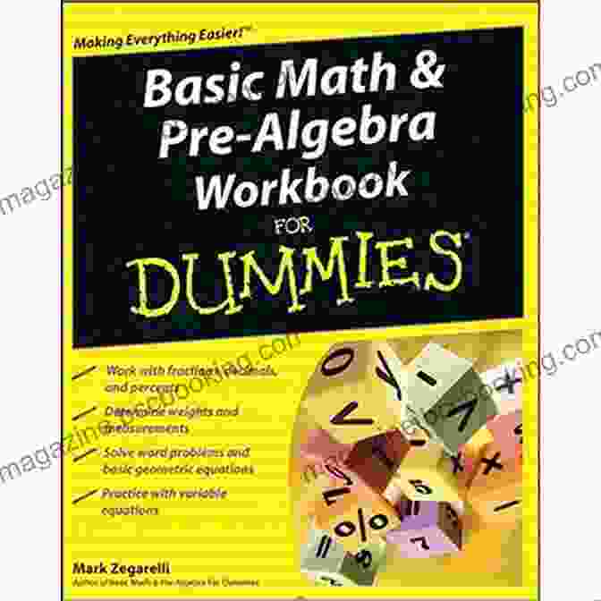 Algebra Workbook For Dummies Book Cover Algebra I Workbook For Dummies