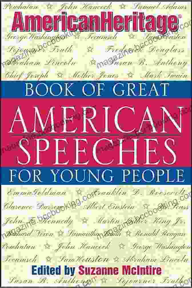 American Heritage Of Great American Speeches For Young People Book Cover American Heritage Of Great American Speeches For Young People