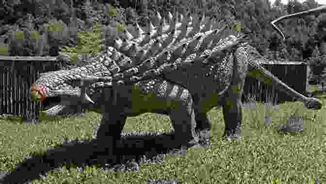 An Ankylosaurus, A Type Of Armored Dinosaur, In A Lush Prehistoric Forest. Ankylosaurus And Other Armored Dinosaurs (Dinosaur Fact Dig)