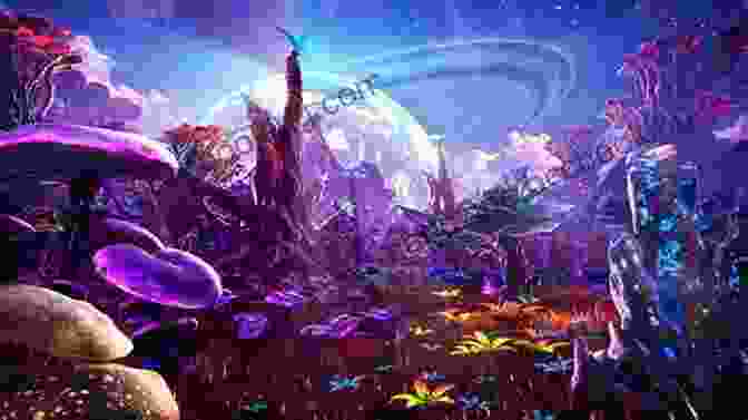 An Otherworldly Landscape On An Uncharted Planet, Brimming With Vibrant Flora And Fauna Broken Galaxy: Broken Galaxy One