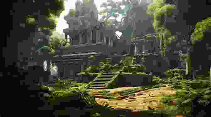 Ancient Ruins Of A Forgotten Civilization, Overgrown With Vines And Shrouded In Mystery Hidden Empire: The Saga Of Seven Suns 1