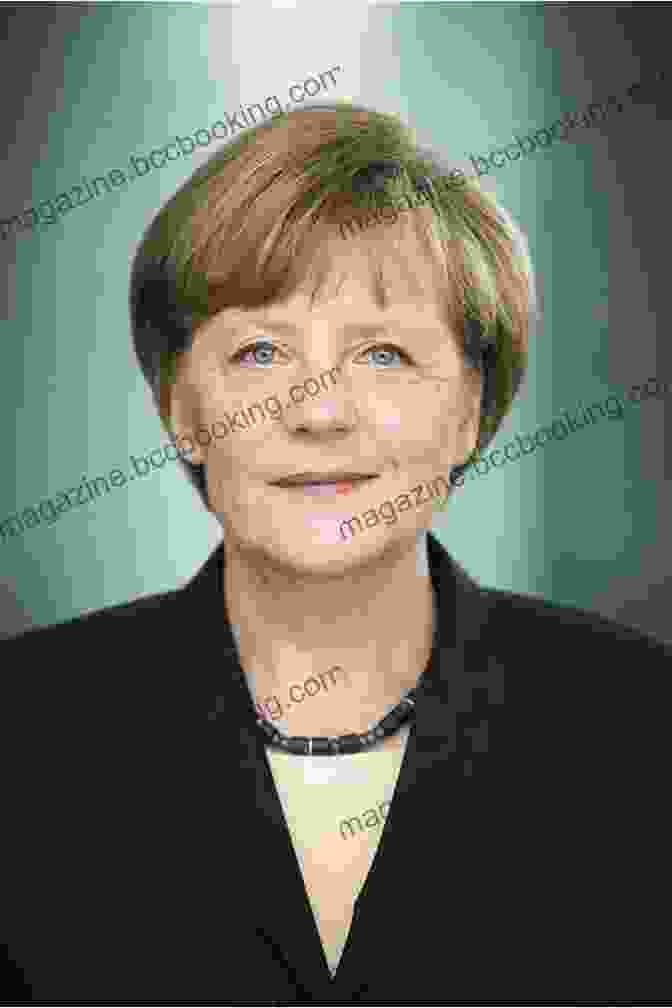 Angela Merkel, The Former Chancellor Of Germany, Stands Confidently In A Blue Blazer And White Blouse, Her Expression Resolute And Her Gaze Piercing. The Image Captures Her Unwavering Determination And The Weight Of The Responsibilities She Carried As Leader Of Germany And A Key Figure On The World Stage. The Chancellor: The Remarkable Odyssey Of Angela Merkel