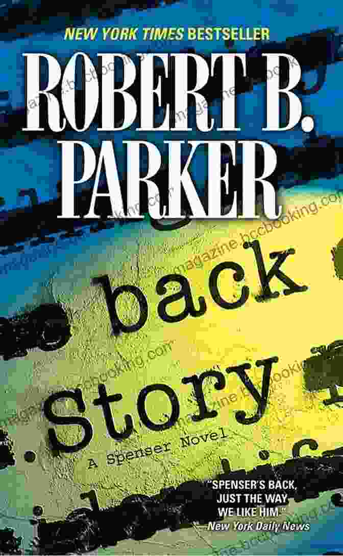 Back Story Spenser 30 By Robert B. Parker, Featuring A Close Up Of Spenser's Face On The Cover Back Story (Spenser 30) Robert B Parker