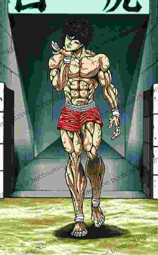 Baki Hanma, The Protagonist Of Baki, Standing In A Fighting Stance, Surrounded By Martial Arts Symbols. BAKI Vol 3 (BAKI Volume Collections)