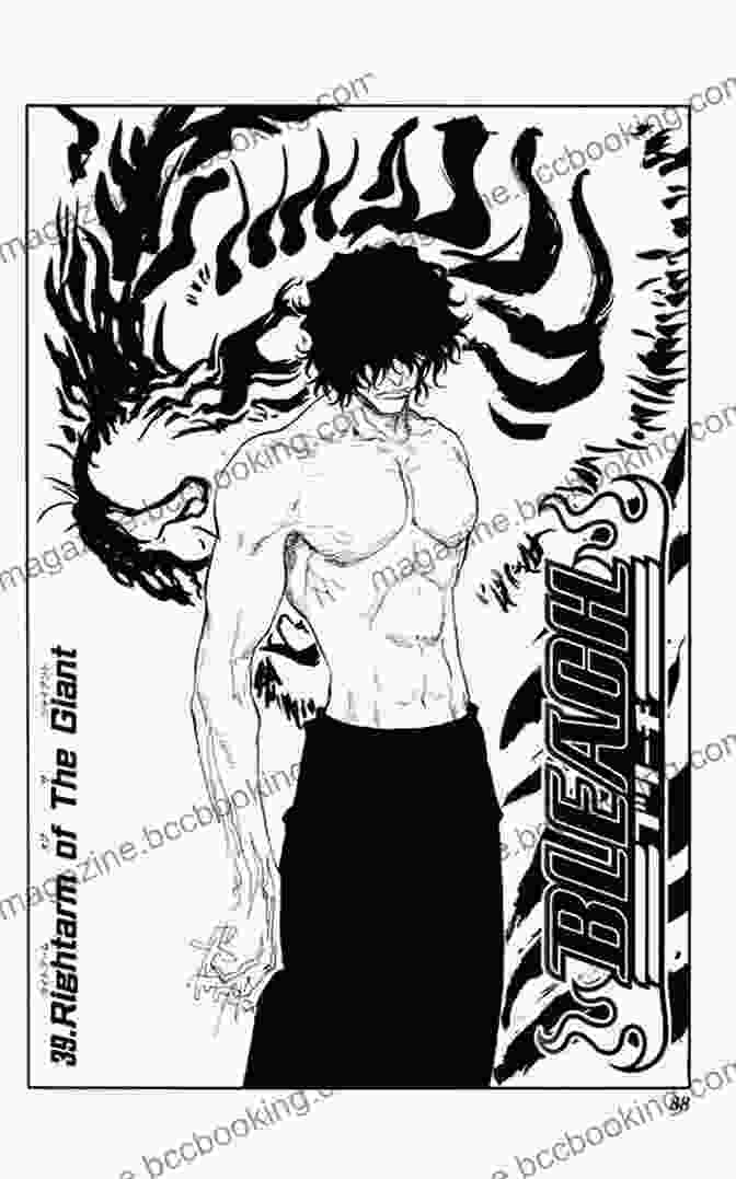 Bleach: Right Arm Of The Giant Cover Featuring Ichigo Kurosaki With His Giant Arm Bleach Vol 5: Right Arm Of The Giant