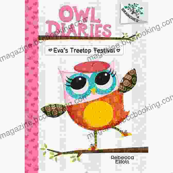 Branches: Owl Diaries Book Cover Featuring Eva The Owl Looking Determined And Surrounded By Her Friends Eva And The Lost Pony: A Branches (Owl Diaries #8)
