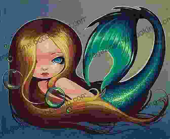 Coralina, A Young Mermaid With A Shimmering Tail, Gazes Up At The Floating Forest With Wonder. The Floating Forest (Mermaids Rock)