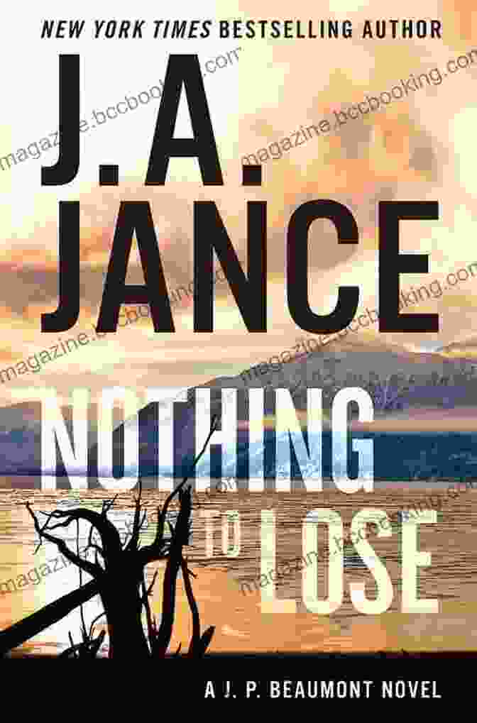 Cover Of Nothing To Lose By J.A. Beaumont, Featuring A Man Running Through A Dark Forest Nothing To Lose: A J P Beaumont Novel