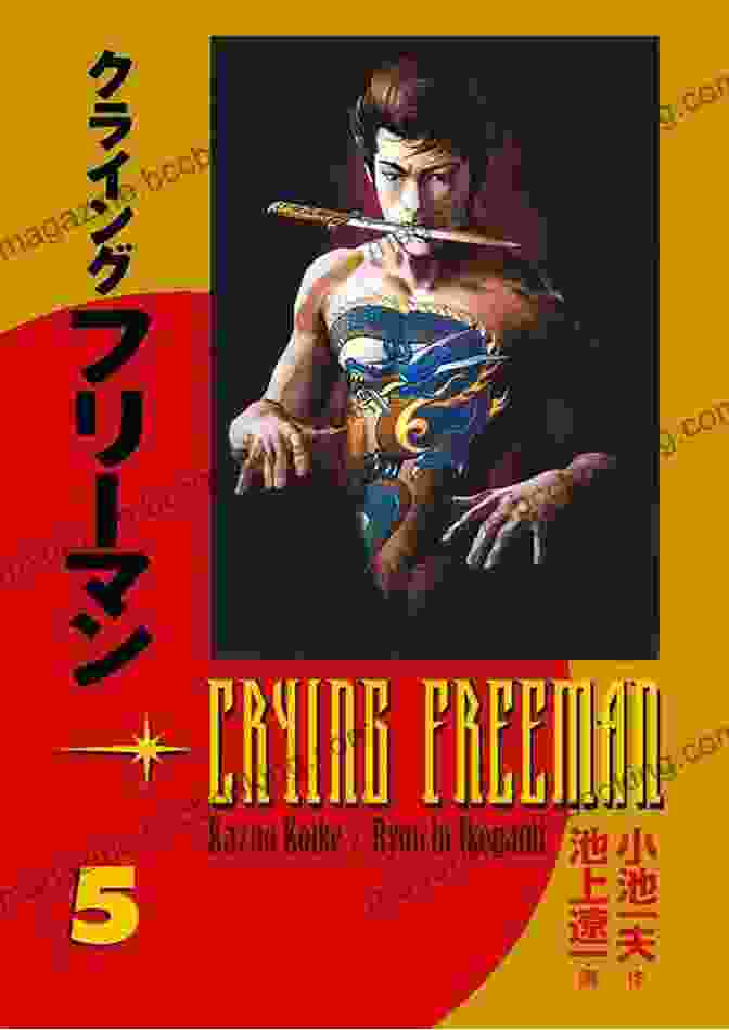 Crying Freeman Vol 1 Cover Depicting A Man Weeping And Holding A Gun Crying Freeman Vol 4 Kentaro Miura