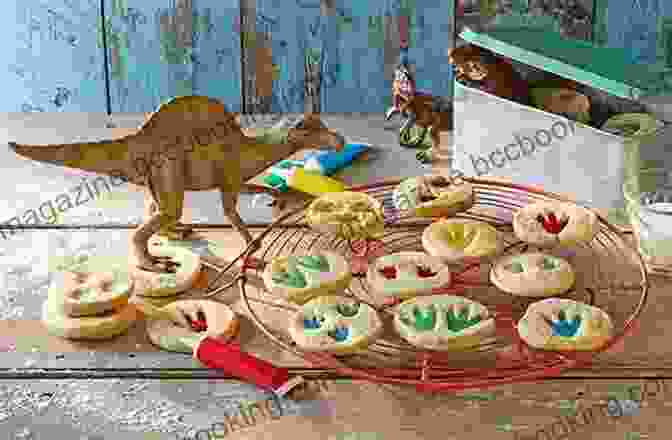 Dino Themed Treats, Such As Dinosaur Shaped Cookies And A Nolie S Dinosaur Birthday Party Ken Robb