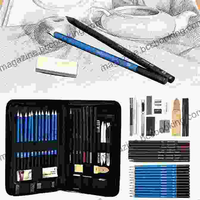 Drawing Tools: Pencils, Graphite Sticks, Charcoal Drawing School: Fundamentals For The Beginner: A Comprehensive Drawing Course (The Complete Of )