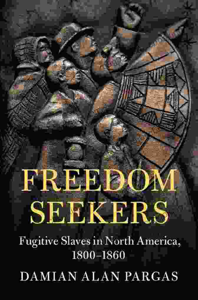 Escape Into The Night: Freedom Seekers Book Cover Featuring A Silhouette Of A Runaway Slave Reaching For The Stars. Escape Into The Night (Freedom Seekers 1)
