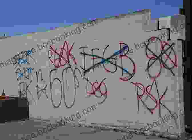 Gang Graffiti On A Wall In Garden City Gangs In Garden City: How Immigration Segregation And Youth Violence Are Changing America S Suburbs