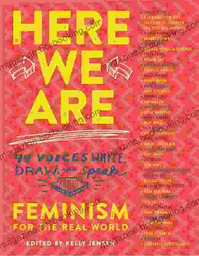 Here We Are: Feminism For The Real World Book Cover By Kelly Jensen Here We Are: Feminism For The Real World