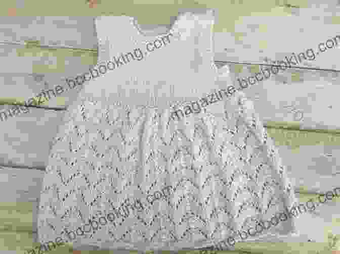 Image Of The Knitted Baby Dress Knitting Pattern KP192 Baby Dress Hat And Booties 0 3mths UK Terminology