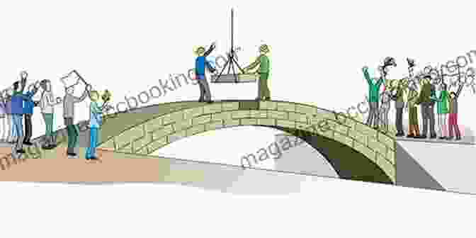 Individual Constructing A Bridge Over A Divide, Symbolizing The Art Of Relationship Building Own The Arena: Getting Ahead Making A Difference And Succeeding As The Only One