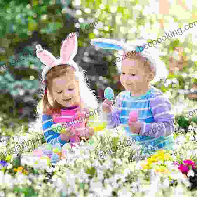 Joyful Illustration Of Children Engaged In An Easter Egg Hunt In A Blooming Garden, Surrounded By Colorful Eggs What If The Easter Bunny Went Missing?: A Fun Children S About The Easter Bunny