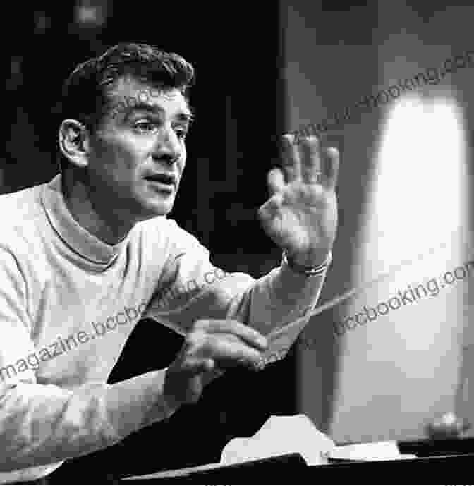 Leonard Bernstein Conducting A Jazz Orchestra, Capturing The Energy And Passion Of The Performance. Leonard Bernstein And The Language Of Jazz (Music In American Life)
