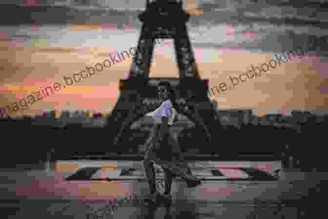 Paris Dreaming Book Cover With A Silhouette Of The Eiffel Tower And A Woman In A Flowing Dress Paris Dreaming Katrina Lawrence