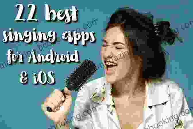 Person Using Just Sing Optimized On IPhone Just Sing : Optimized For IPhone