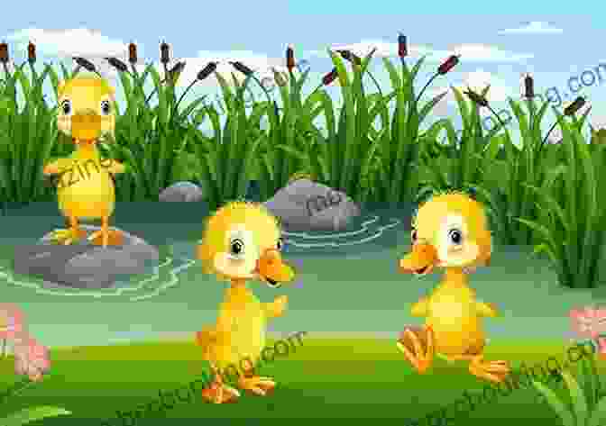 Pete The Cat And The Ducklings Playing In The Pond Pete The Cat: Five Little Ducks