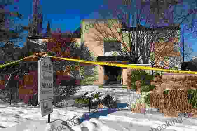 Police Tape Surrounds The Sherman Mansion During The Investigation. The Billionaire Murders: The Mysterious Deaths Of Barry And Honey Sherman