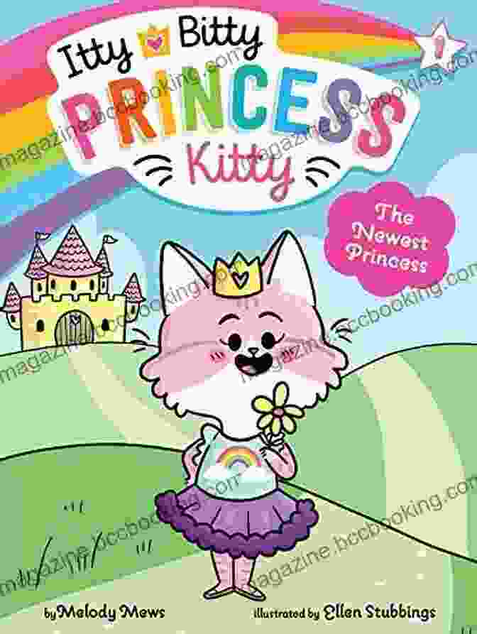 Princess Kitty Holding The Book Star Showers (Itty Bitty Princess Kitty 4)