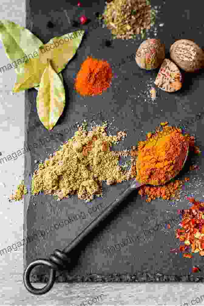 Vibrant Spices And Aromatic Herbs, Essential Ingredients Of Mughal Cuisine Khazana: An Indo Persian Cookbook With Recipes Inspired By The Mughals