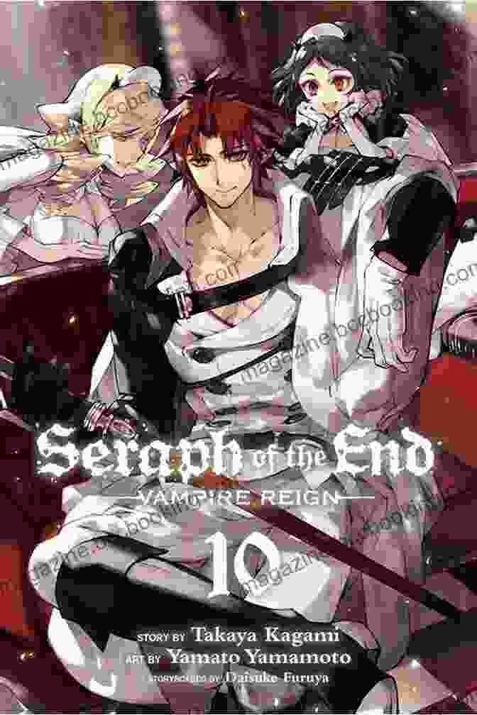 Yuichiro, Mikaela, And Yoichi Fighting Against Vampires In Seraph Of The End Vol 10: Vampire Reign Seraph Of The End Vol 10: Vampire Reign