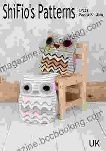 Knitting Pattern KP239 Owl Cushion Cover Or Pyjama Case UK Terminology