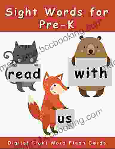 Sight Words For Pre K: Digital Sight Words Flash Cards (Dolch Sight Words Activities And Sight Words Worksheets)