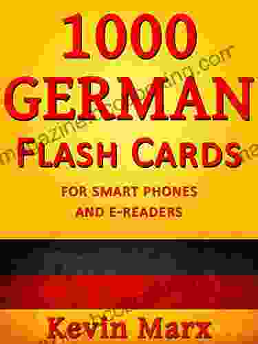 1000 German Flash Cards: For Smart Phones And E Readers