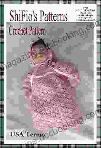 Crochet Pattern CP89 Doll Christening Dress Hat 10 12 And 14 16 USA Terminology